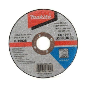 DISCO DE CORTE PARA METAL 4 1/2 D-19928 MAKITA
