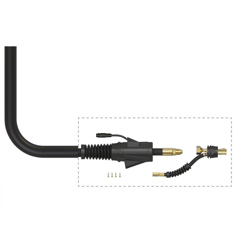 TOCHA TIG MODELO SGT26 SUPERGRIP PKG X 7,5M PARKER - Imagem 2