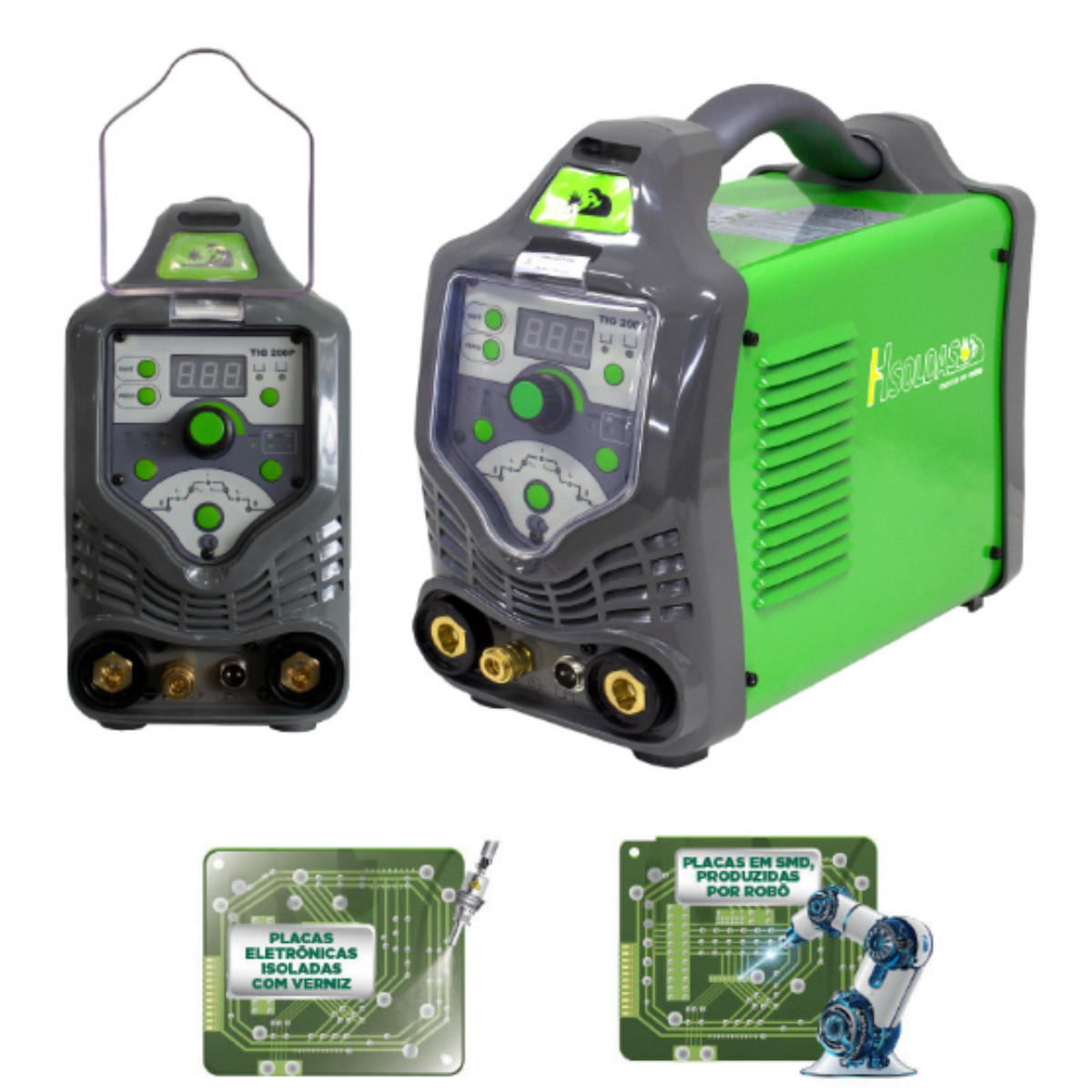 INVERSORA TIG 200P DIGITAL H SOLDAS