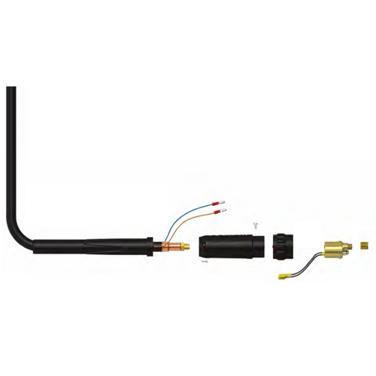 TOCHA MIG/MAG SGB3800 380AMP. P/ ALUMINIO - LINHA SUREGRIP 2M PARKER - Imagem 2